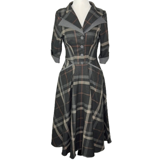 NWT Miss Candy Floss Nour Lou Retro Dress - Picture 1 of 14